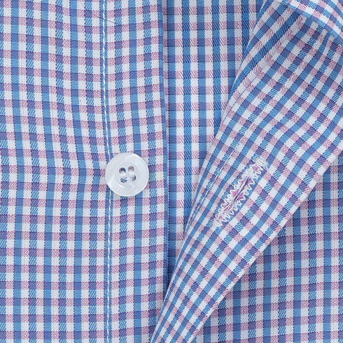 Premium Blue Check Formal Shirt