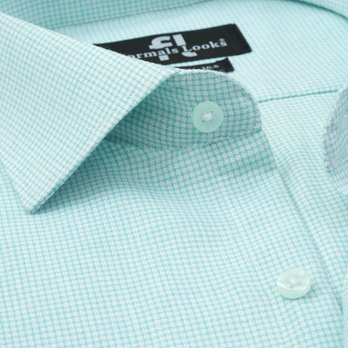 Premium Green Check Formal Shirt
