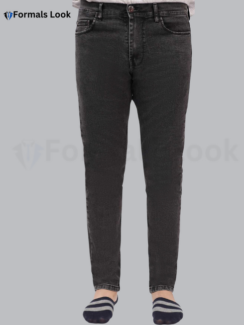 Black Color Imported Stuff Ultra Stretch Jeans Pant