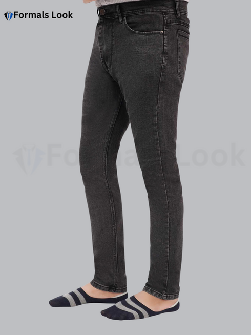 Black Color Imported Stuff Ultra Stretch Jeans Pant