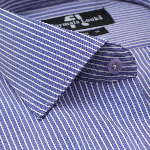 Premium Purple Lining Formal Shirt