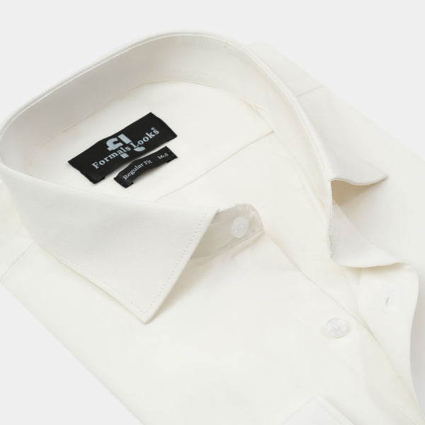 Premium Off White Formal Shirt