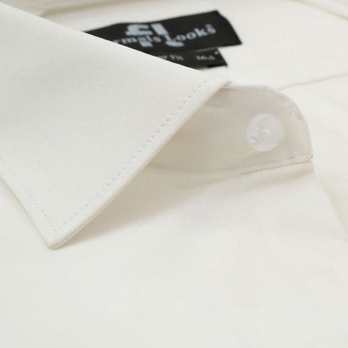 Premium Off White Formal Shirt