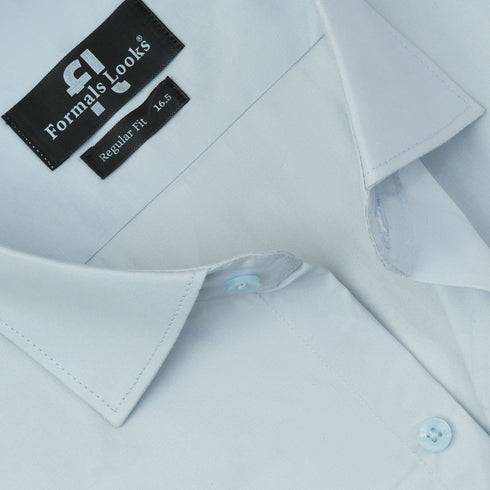 Premium Ice Blue Formal Shirt
