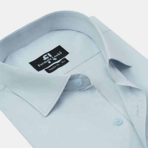 Premium Ice Blue Formal Shirt