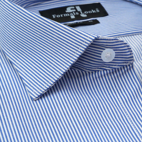 Premium Blue Lining Formal Shirt