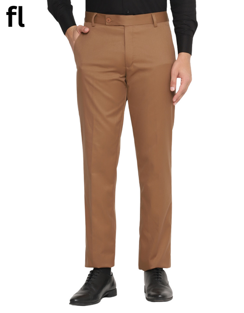 Brown Dress Pant Tropical Premium Stuff