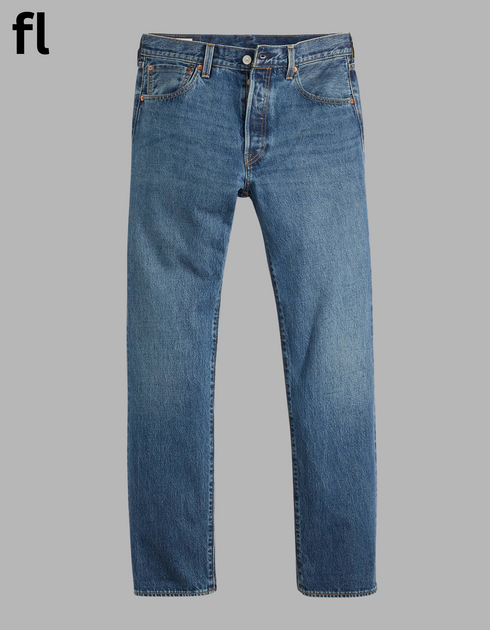 L-e-v-i’s (5.0.1) Straight Fit Blue Men's Jeans - Dark Wash