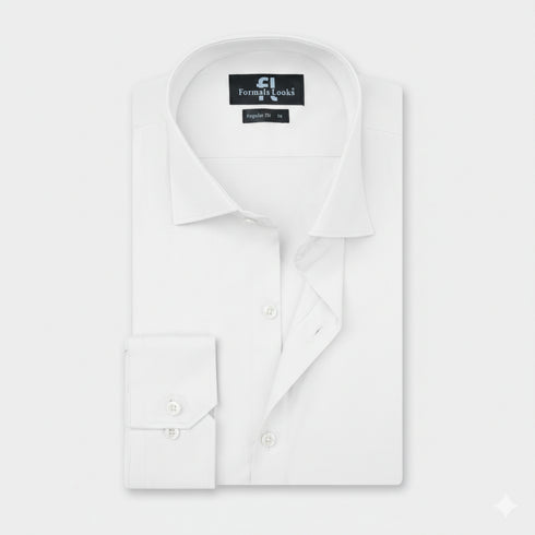 Premium White Formal Shirt