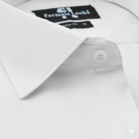 Premium White Formal Shirt