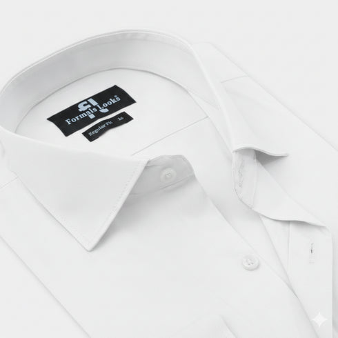 Premium White Formal Shirt