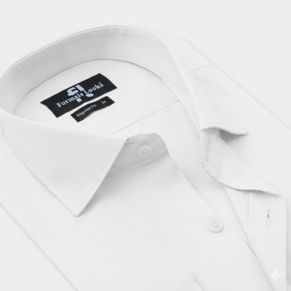 Premium White Formal Shirt