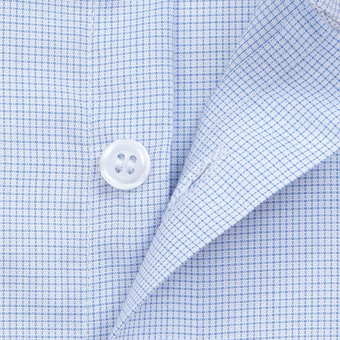 Premium Sky Check Formal Shirt