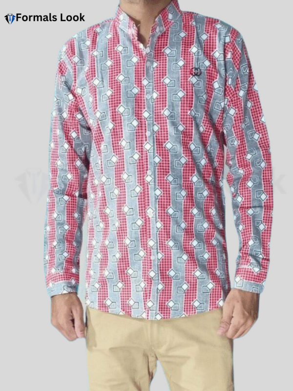 Casual Shirts Red& Black Check