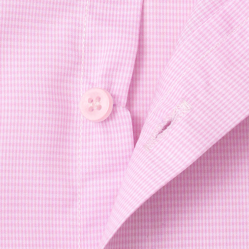 Premium Pink Check Formal Shirt