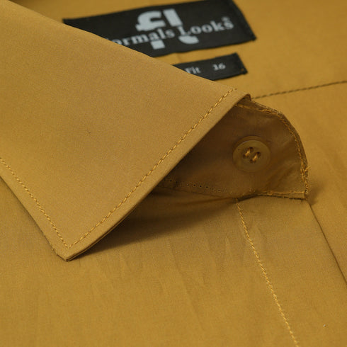 Premium Mustard Formal Shirt