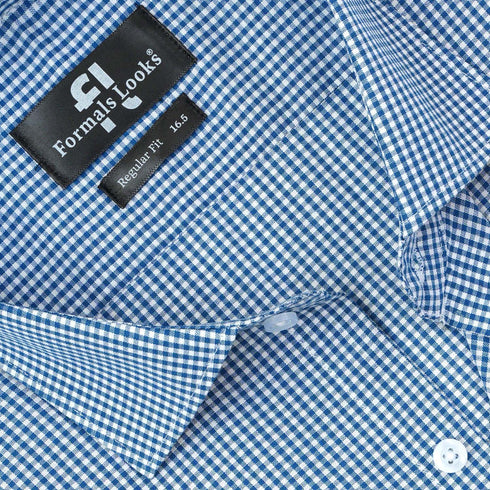 Premium Zinc Check Formal Shirt