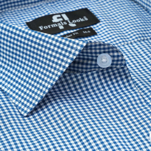 Premium Zinc Check Formal Shirt