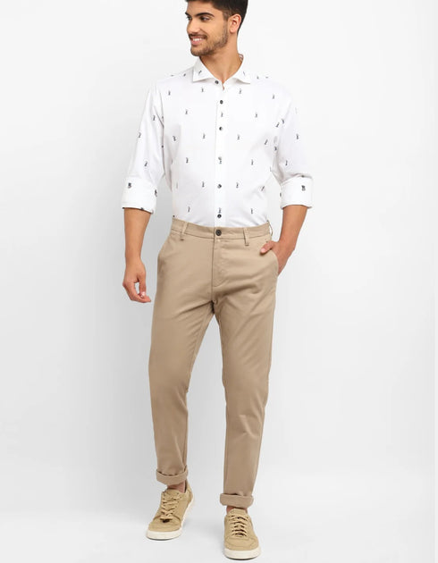 Regular Fit Khakhi Cotton Pant – Imported Stuff