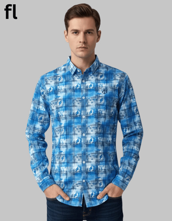 Casual Shirts Zinc & Black Check