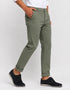 Regular Fit Olive Cotton Pant – Imported Stuff