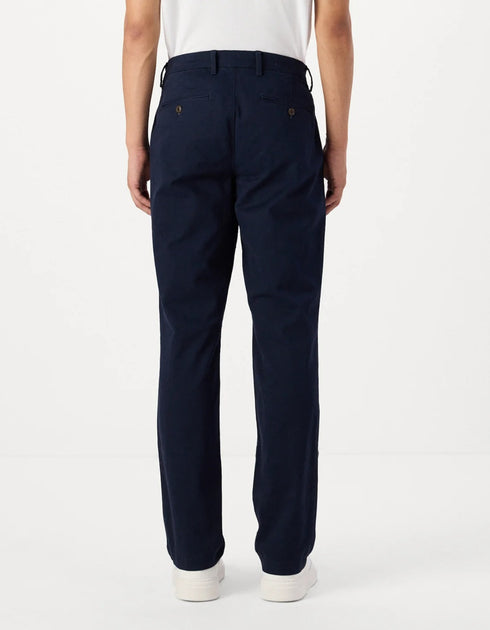 Straight Fit Navy Cotton Pant – Imported Stuff