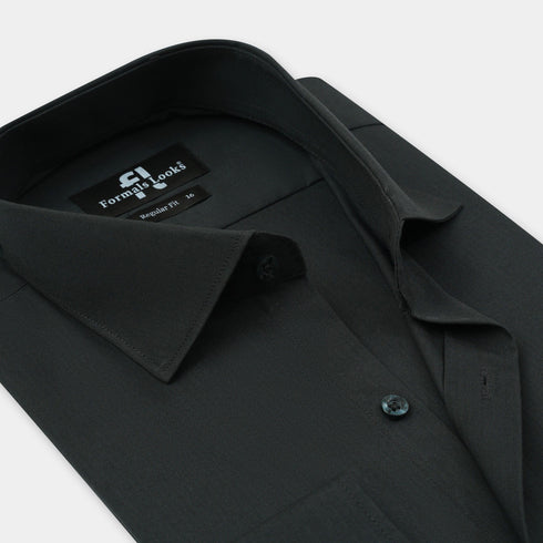 Premium Dark Grey Formal Shirt