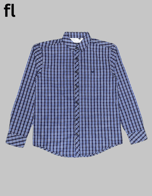 Blue Check Shirt Imported Stuff