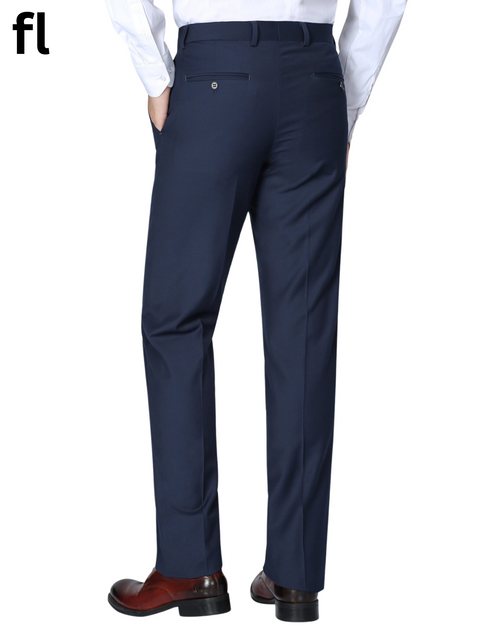 Navy Blue Dress Pant Tropical Premium Stuff