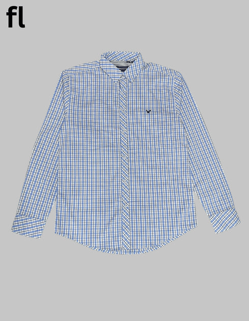 Sky Check Shirt Imported Stuff