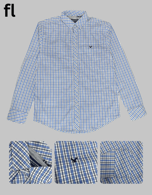 Sky Check Shirt Imported Stuff
