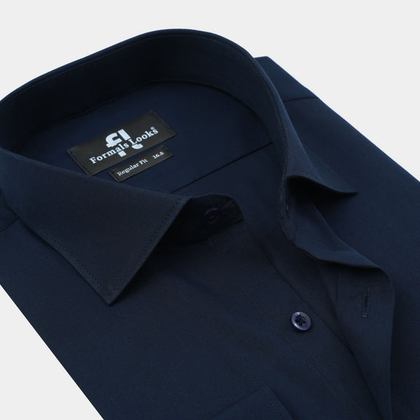 Premium Navy Formal Shirt