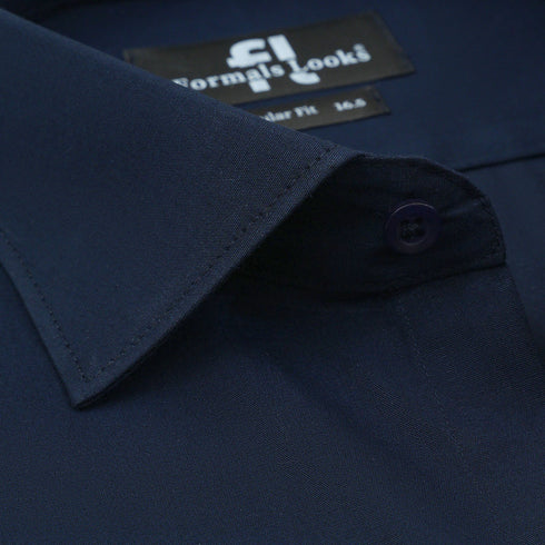Premium Navy Formal Shirt