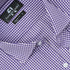 Premium Purple Check Formal Shirt