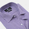 Premium Purple Check Formal Shirt