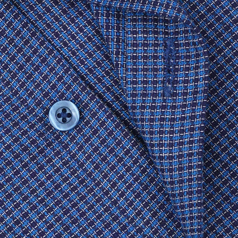 Premium Blue Check Formal Shirt