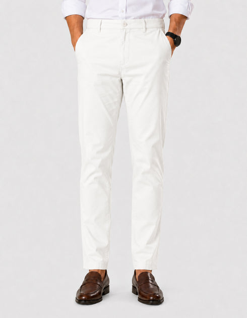 Regular Fit Off White Cotton Pant – Imported Stuff