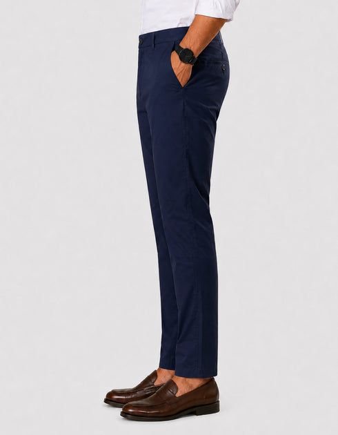 Regular Fit Navy Cotton Pant – Imported Stuff