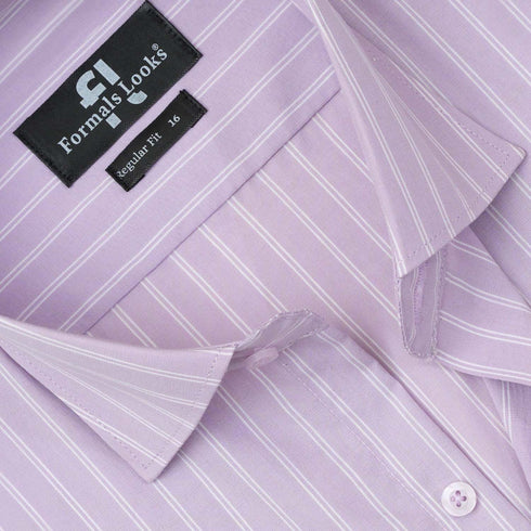 Premium Purple Lining Formal Shirt