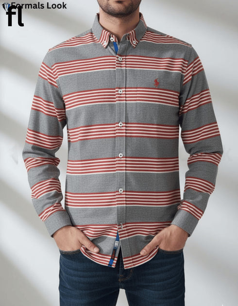 Casual Shirts Red and Black