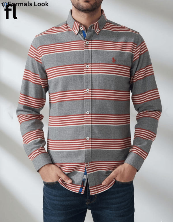 Casual Shirts Red and Black