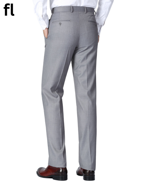 Silver Grey Dress Pant Tropical Premium Stuff