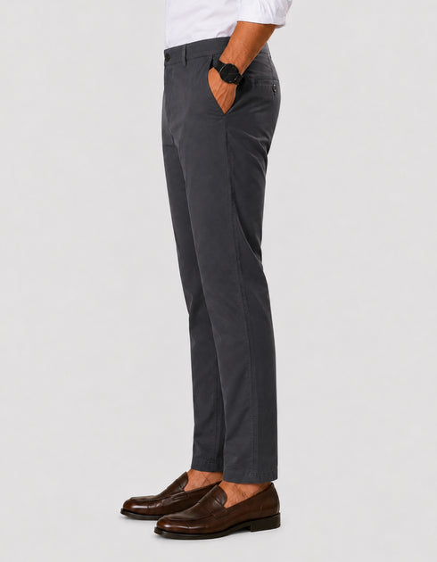 Regular Fit Dark Grey Cotton Pant – Imported Stuff