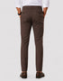 Regular Fit Dark Brown Cotton Pant – Imported Stuff