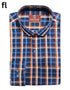 Blue Formal Check Shirt Premium
