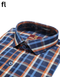 Blue Formal Check Shirt Premium