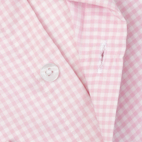 Premium Pink Check Formal Shirt
