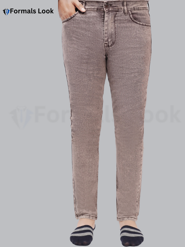 Brown Color Imported Stuff Ultra Stretch Jeans Pant