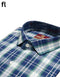 Blue Formal Check Shirt Premium