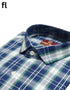 Blue Formal Check Shirt Premium
